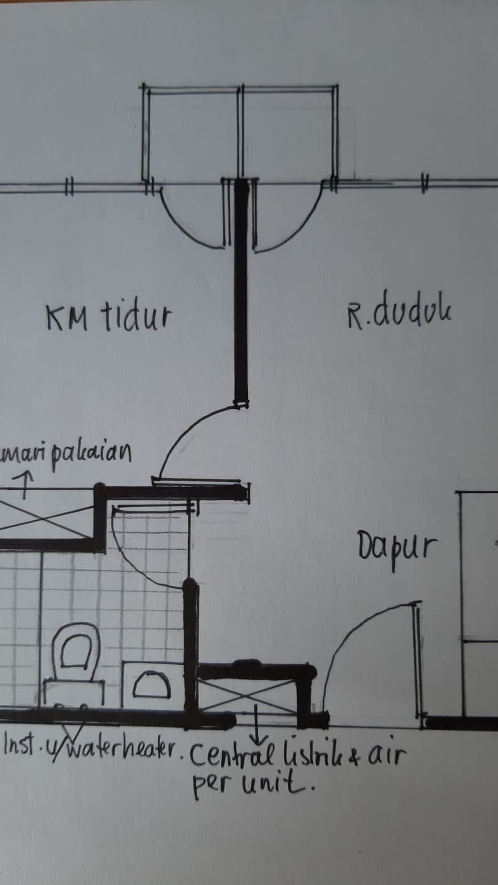 Dijual Apartemen TREE PARK BSD type 1BR furnished. Harga ekomis terjangkau dan msh nego.