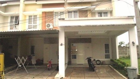 dijual rumah di serpong paradise cluster south scape, fullfurnished, murah, nego, strategis, siap huni, tinggal bawa koper