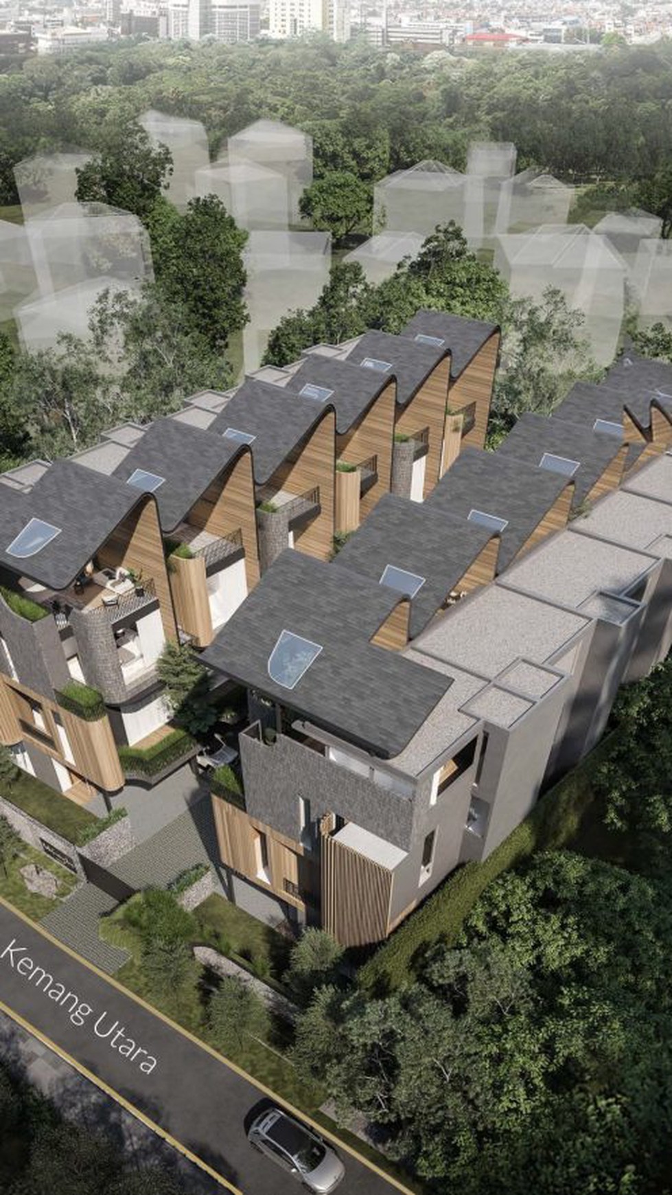 Modern and Iconic Brand new Townhouse Kemang