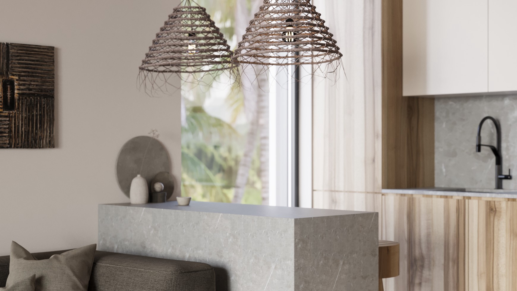 For Sale Leasehold - Brand new modern apartment 1 bedroom close to Atlas and Finns Beach Club Bali