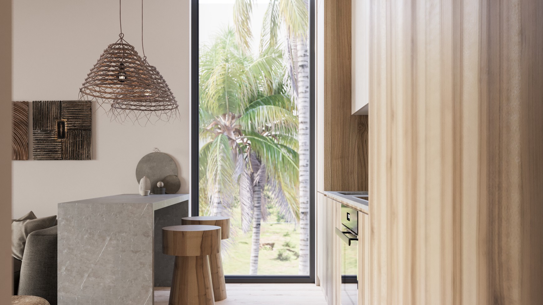 For Sale Leasehold - Brand new modern apartment 1 bedroom close to Atlas and Finns Beach Club Bali