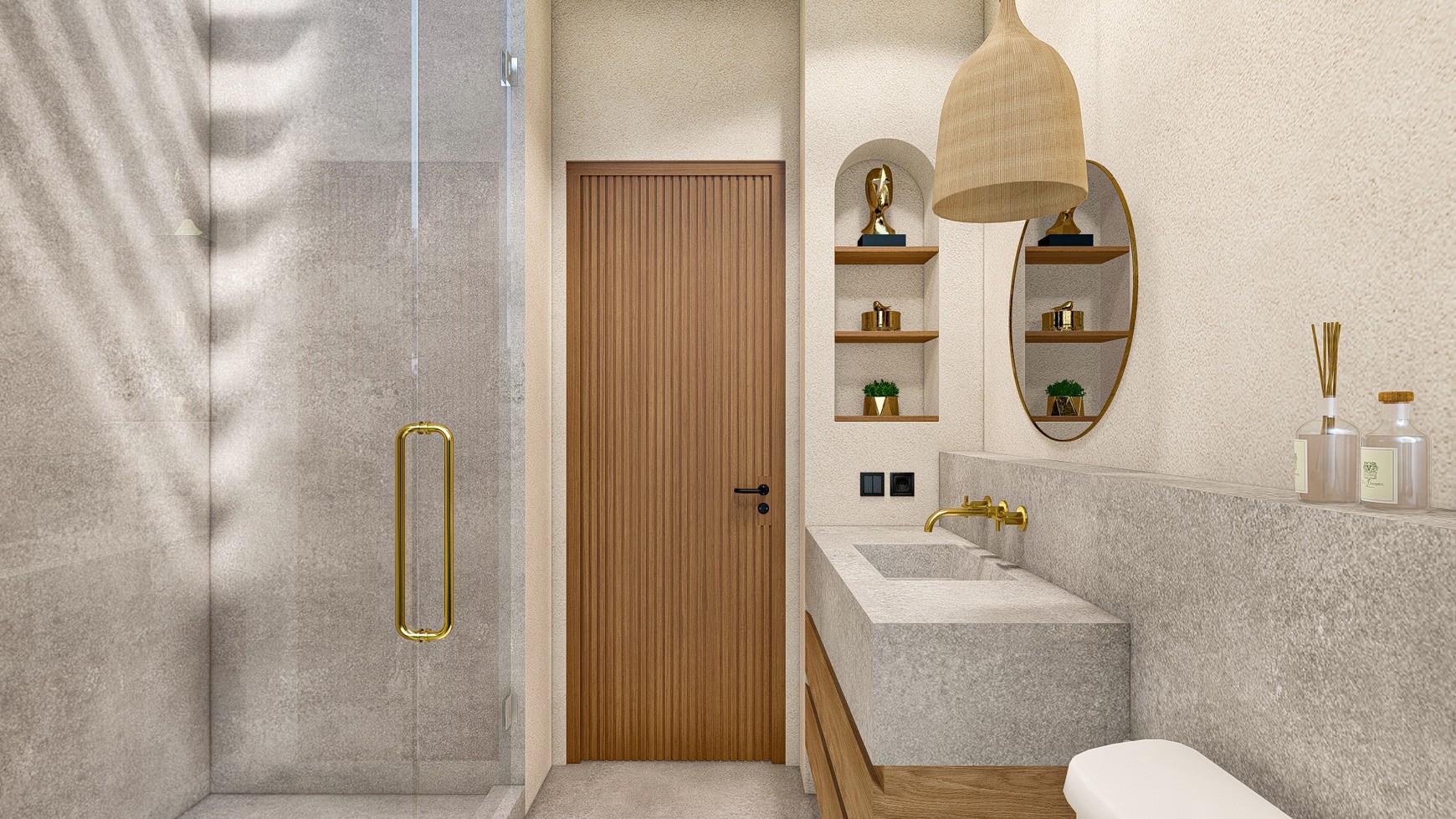 For Sale Leasehold - Brand new modern villa 3 bedrooms with rooftop 2 minutes to Seseh beach with ocean view Bali