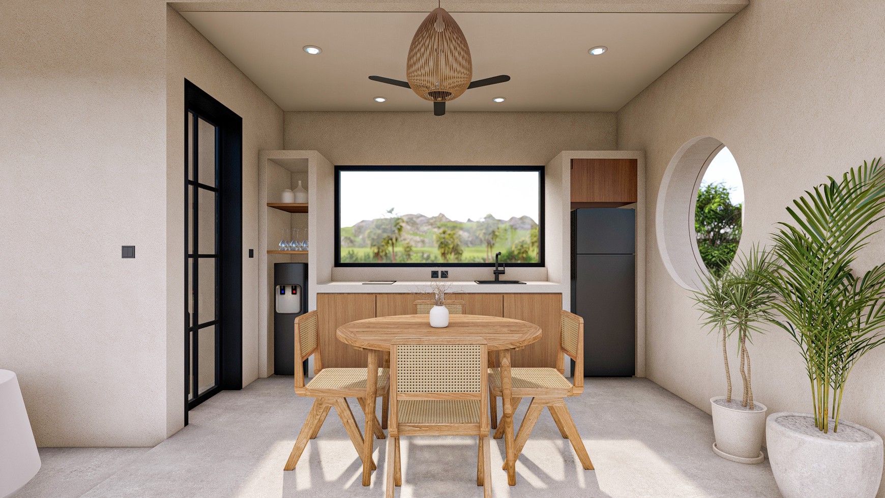 For Sale Leasehold - Brand new modern villa 3 bedrooms with rooftop 2 minutes to Seseh beach with ocean view Bali