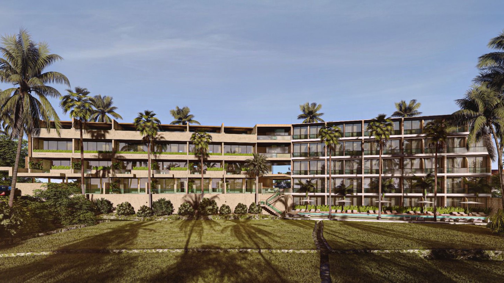 For sale Leasehold - Brand new apartment Penthouse Suite 2 bedrooms with modern design , Tumbak Bayuh Bali