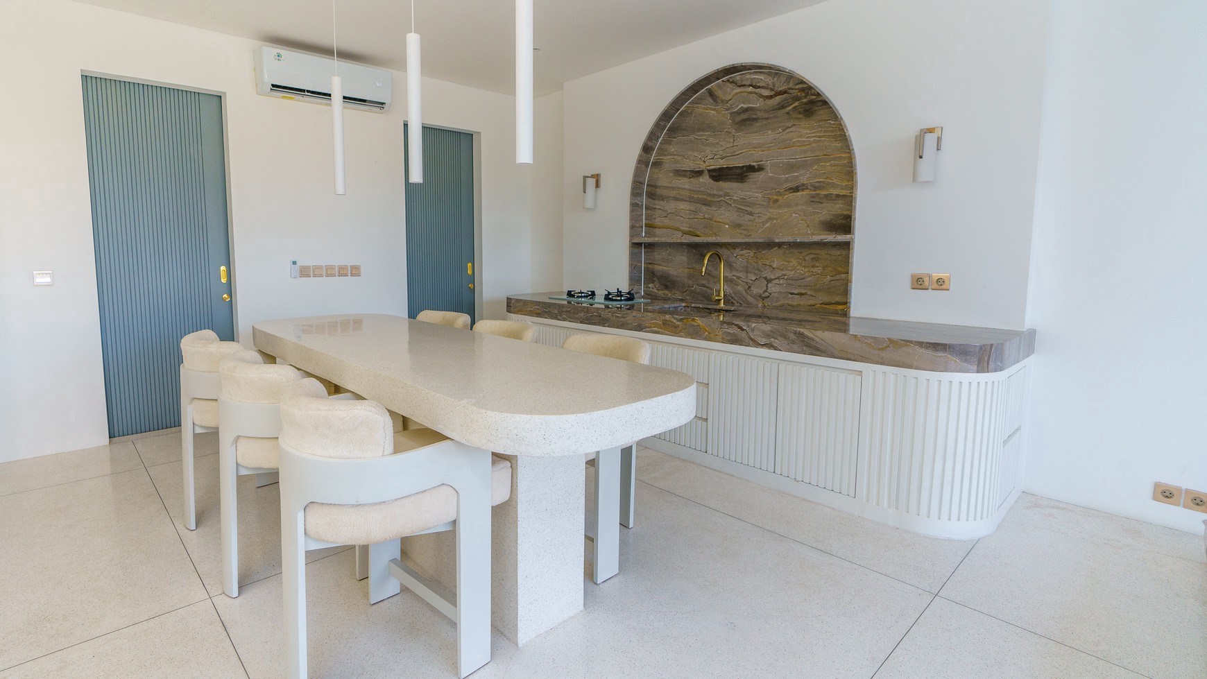 For Sale Leasehold - Brand new apartment 1 bedroom with rice field view in quiet spot Pererenan , Canggu Bali