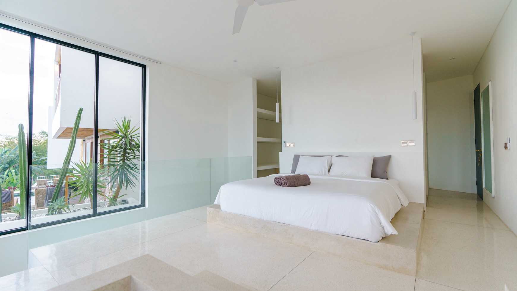 For Sale Leasehold - Brand new apartment 1 bedroom with rice field view in quiet spot Pererenan , Canggu