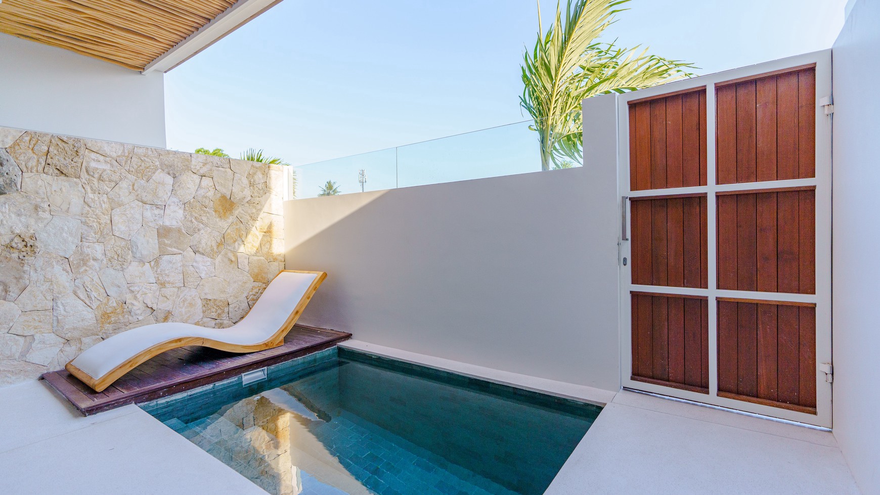 For Sale Leasehold - Brand new apartment 1 bedroom with rice field view in quiet spot Pererenan , Canggu Bali