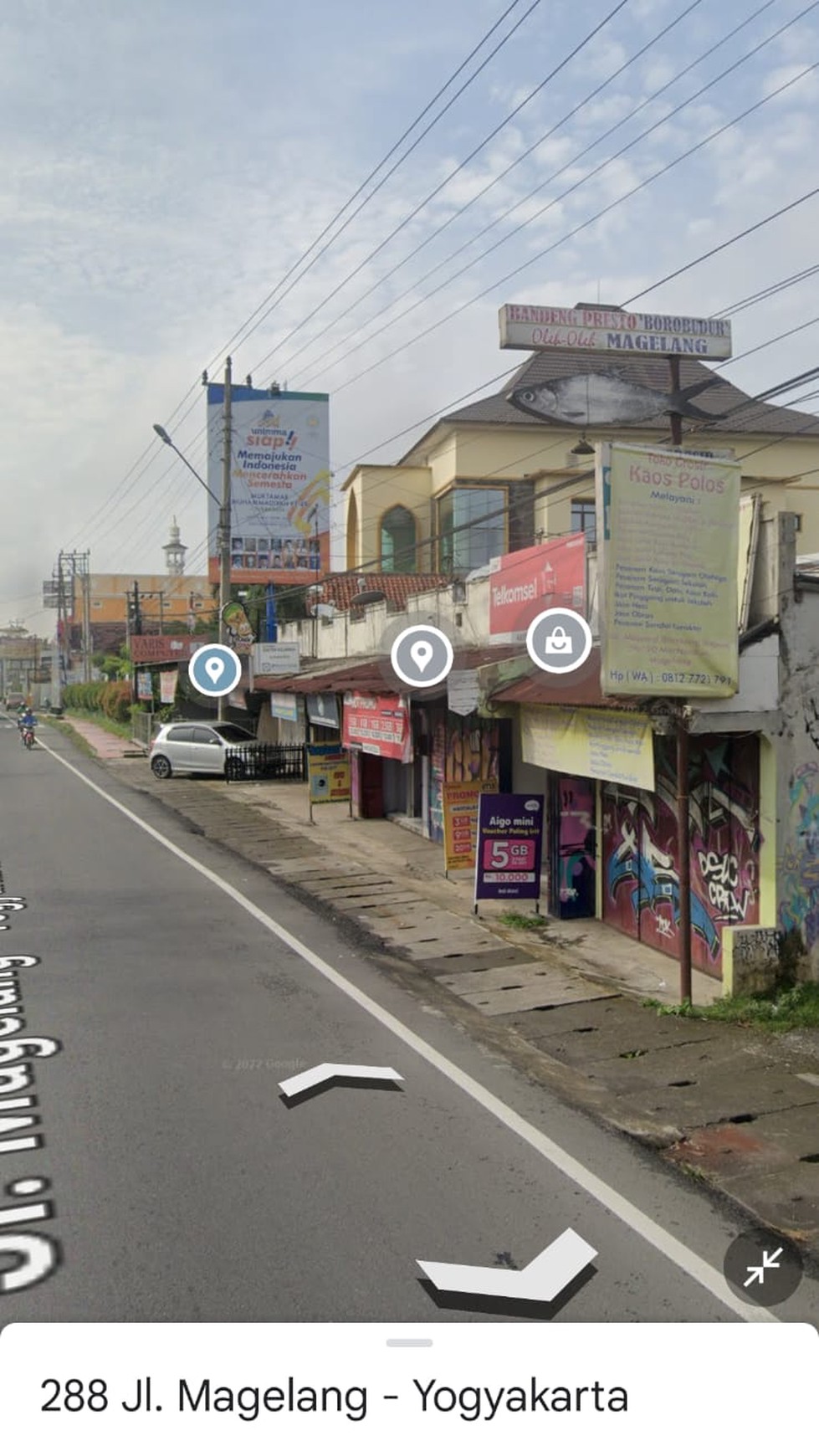 Rumah Cocok Untuk Usaha di Mertoyudan Magelang 