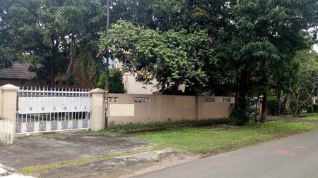 Rumah Luas Diarea Jl Delman Kebayoran Lama, Akses Toll JORR 