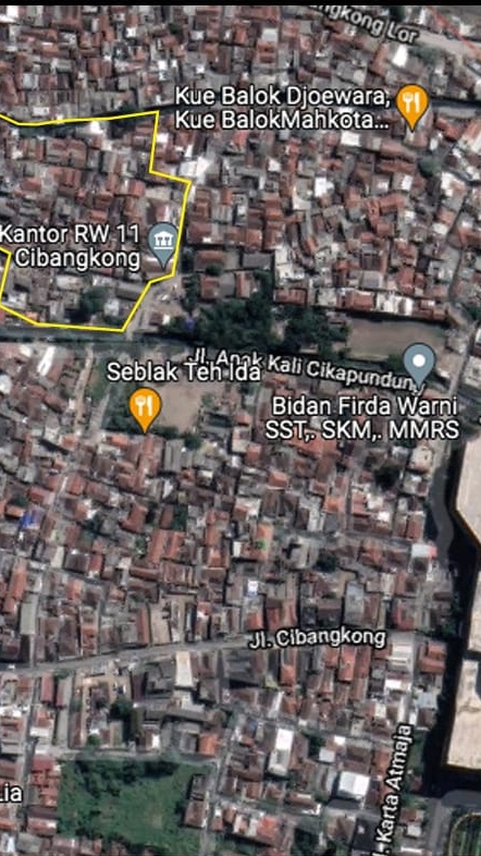 Dijual Tanah Seluas 10.000 meter di Cibangkong, Bandung, Jawa Barat