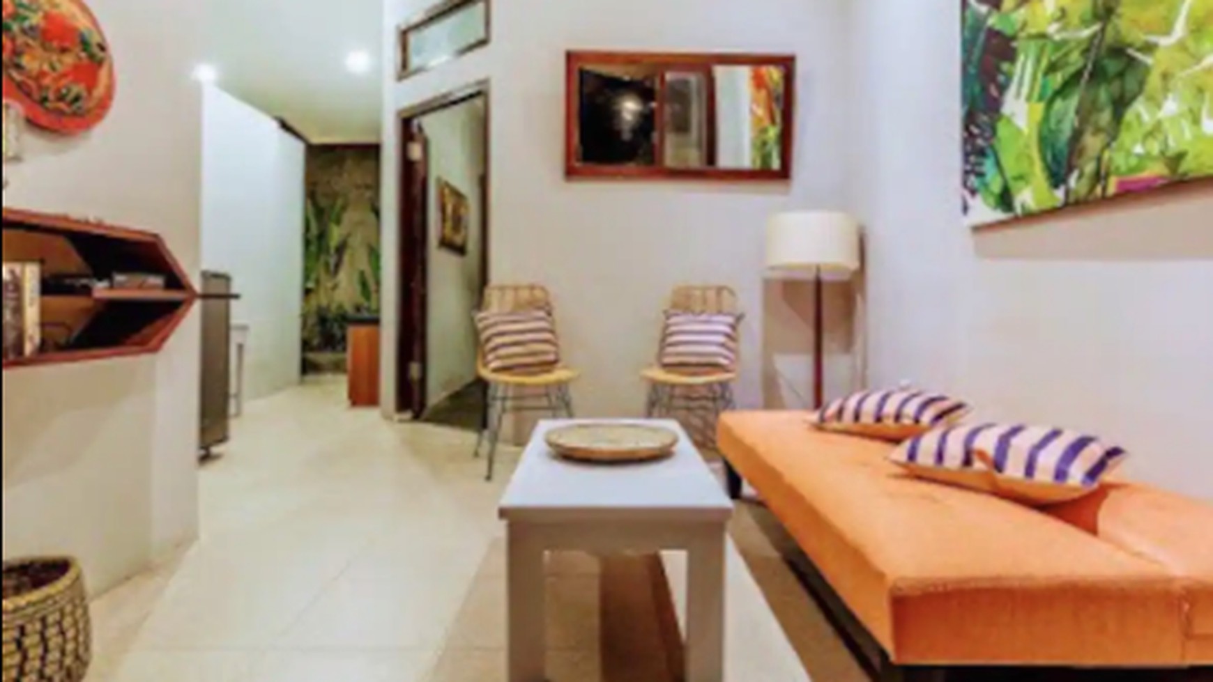 For Rent Yearly - Villa 2 bedrooms with view rice field in a strategic and busy area , Canggu