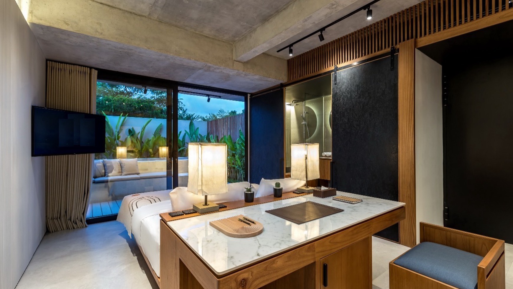 For Sale Freehold - Modern luxury apartment close by Finns and Atlas beach club Canggu - 2