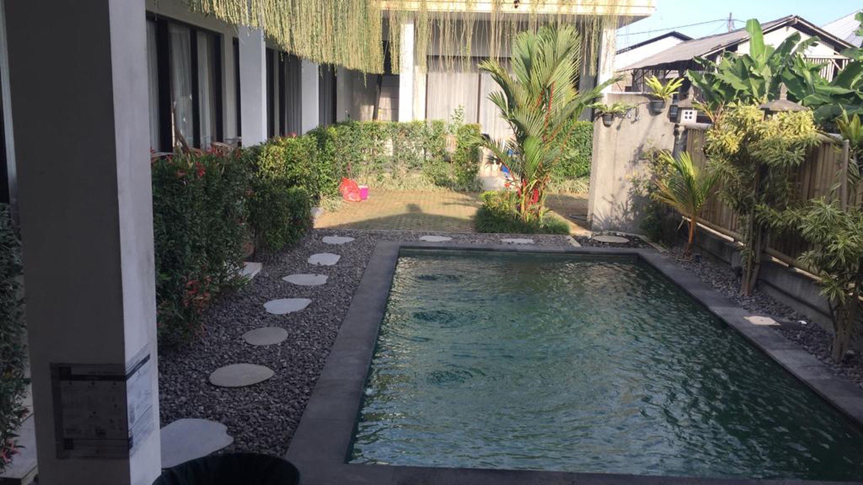 Leasehold  guest house and land in premium area  Canggu with rice field view 