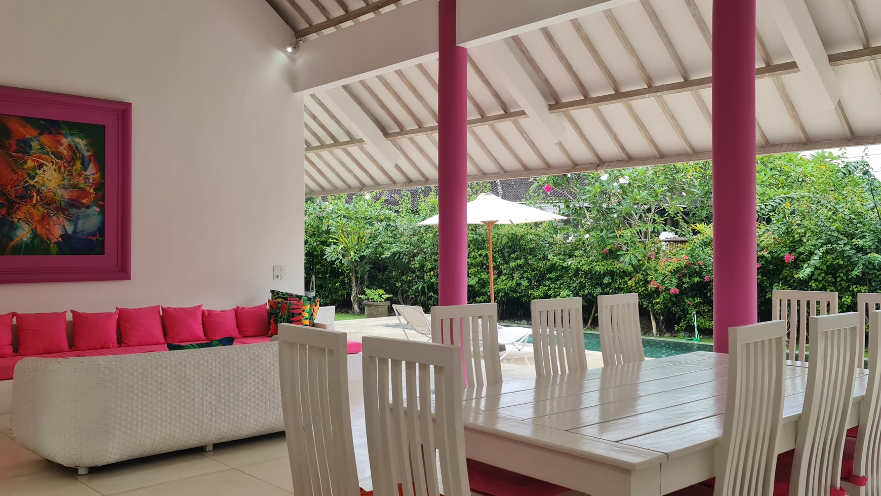 For Sale Leasehold - Lovely cozy new modern villa with open space garden in quiet area Cepaka 