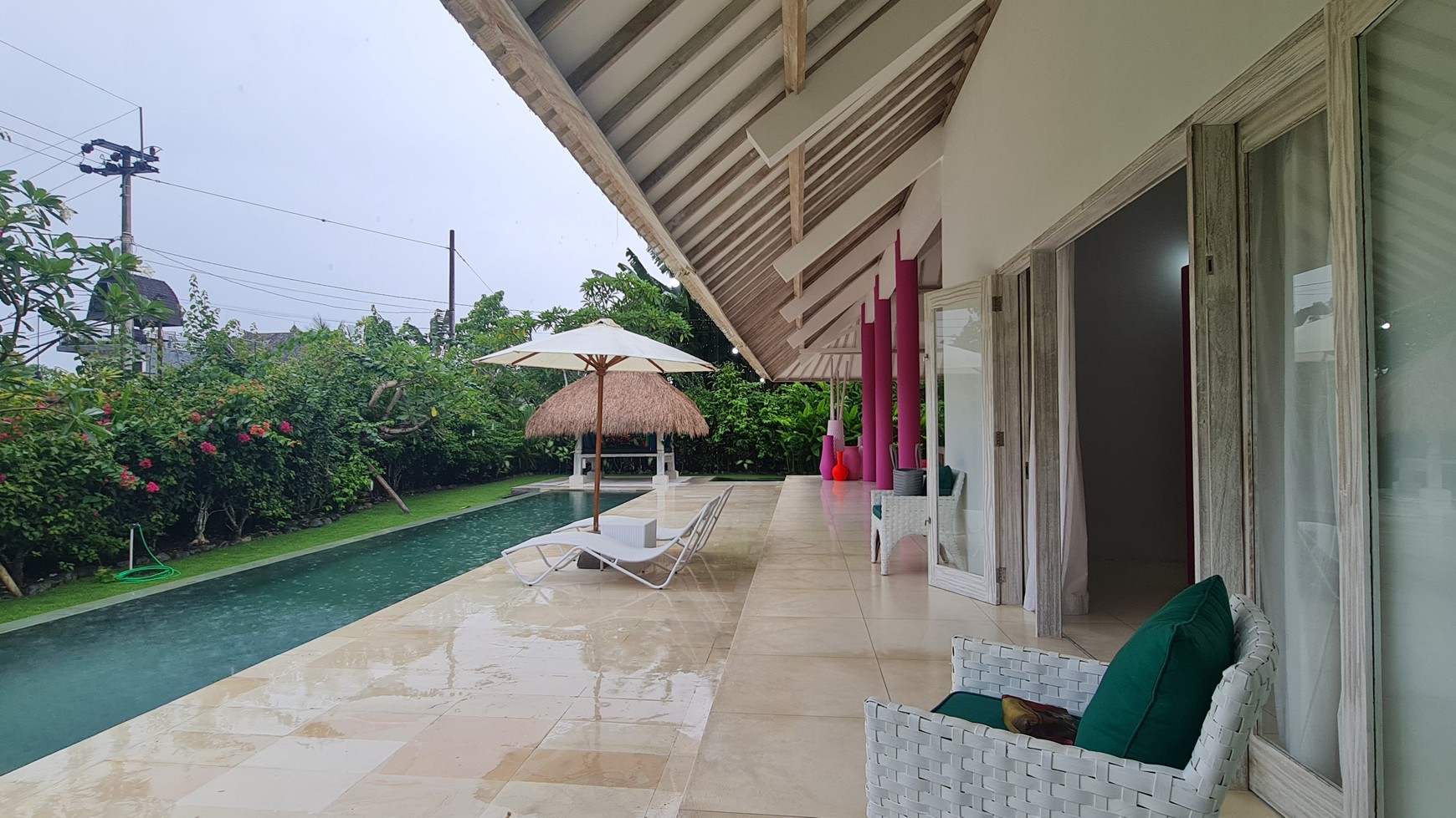 For Sale Leasehold - Lovely cozy new modern villa with open space garden in quiet area Cepaka 