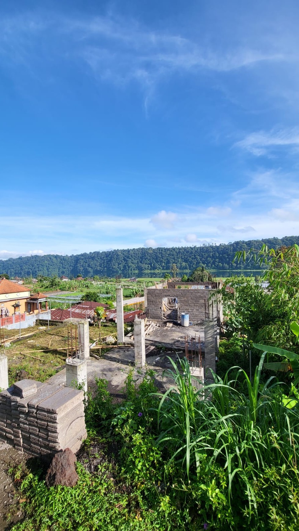 For Sale Freehold -  Land with  beautiful lake view Buyan in Bedugul with a new building bonus      