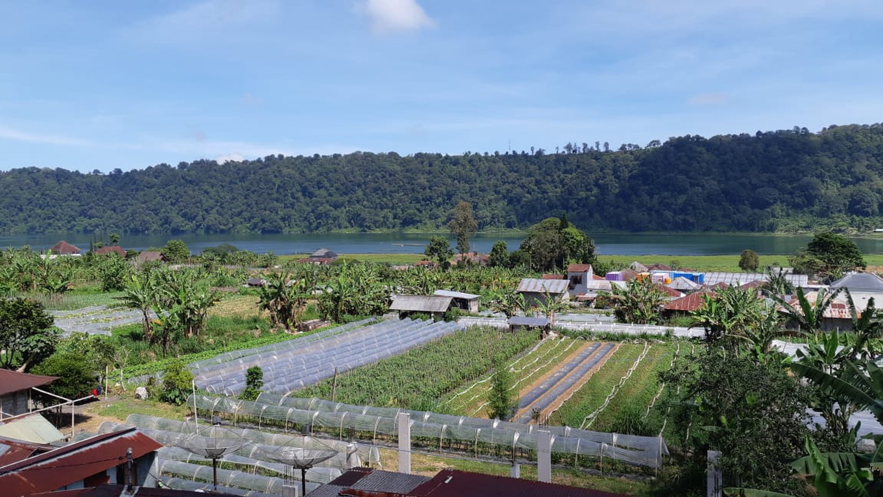 For Sale Freehold -  Land with  beautiful lake view Buyan in Bedugul with a new building bonus      