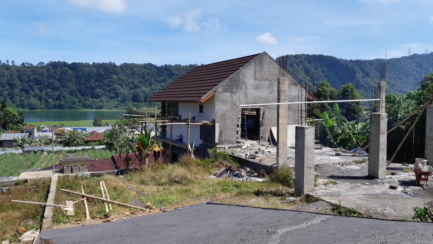 For Sale Freehold -  Land with  beautiful lake view Buyan in Bedugul with a new building bonus      