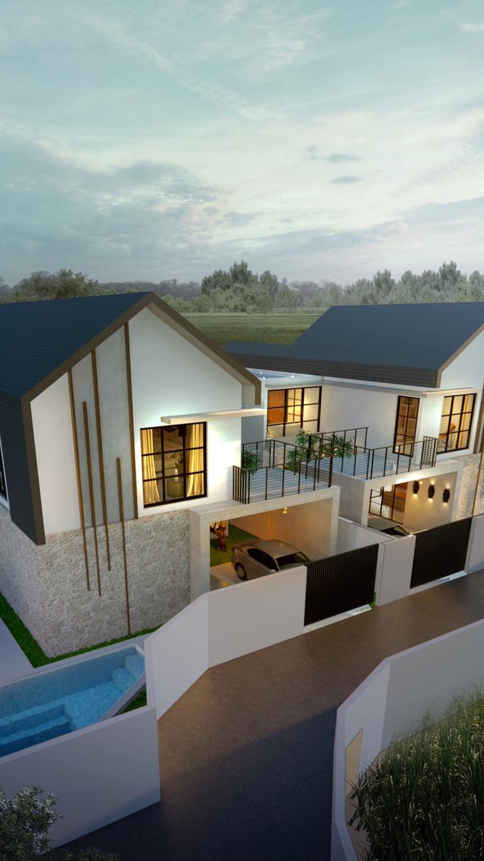 For Sale Freehold - Brand new villa modern full furnish in area Tabanan - type LK 2