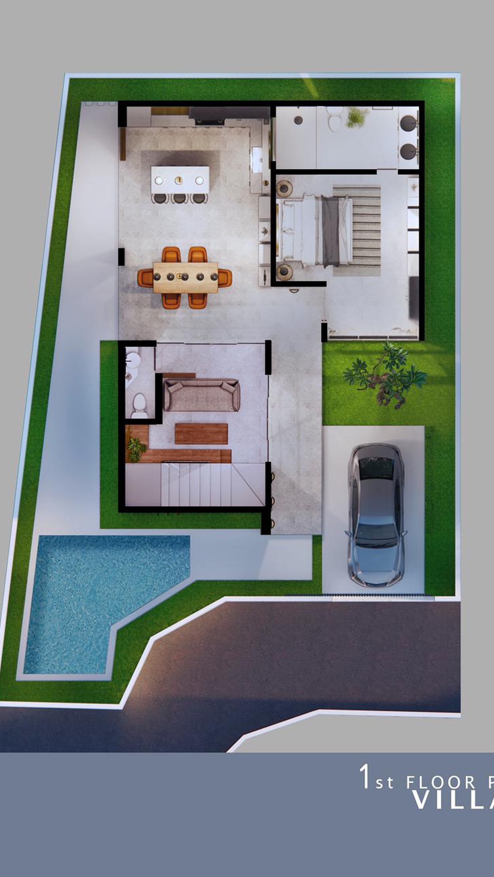 For Sale Freehold - Brand new villa modern full furnish in area Tabanan - type LK 2