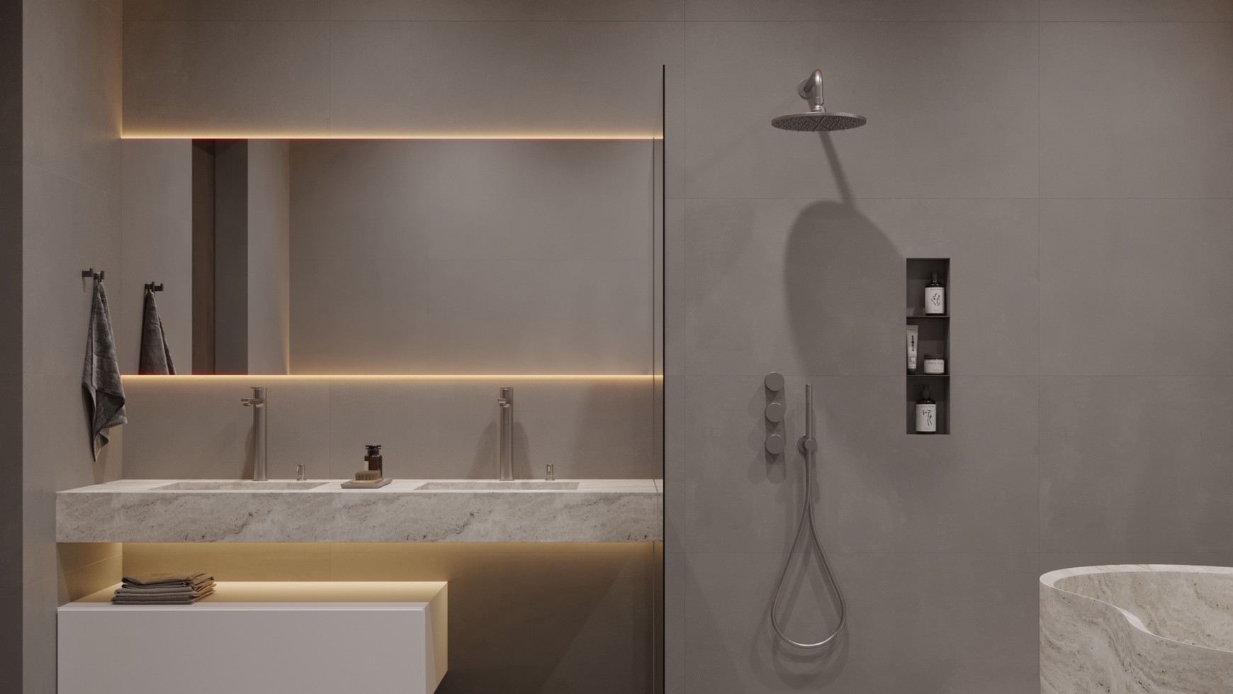 For Sale Leasehold - Brand new luxury villa 4 + 5 bedrooms for living / investment near Atlas and Finns beach club Bali