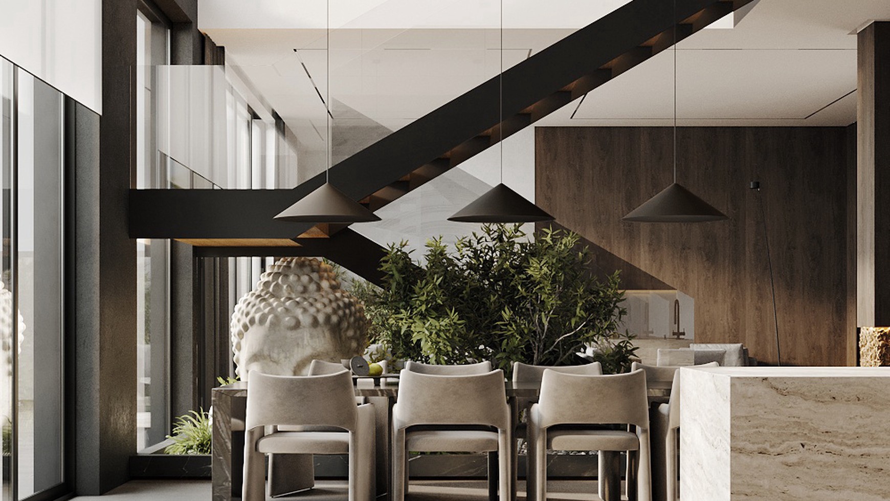 For Sale Leasehold - Brand new luxury villa 4 + 5 bedrooms for living / investment near Atlas and Finns beach club Bali