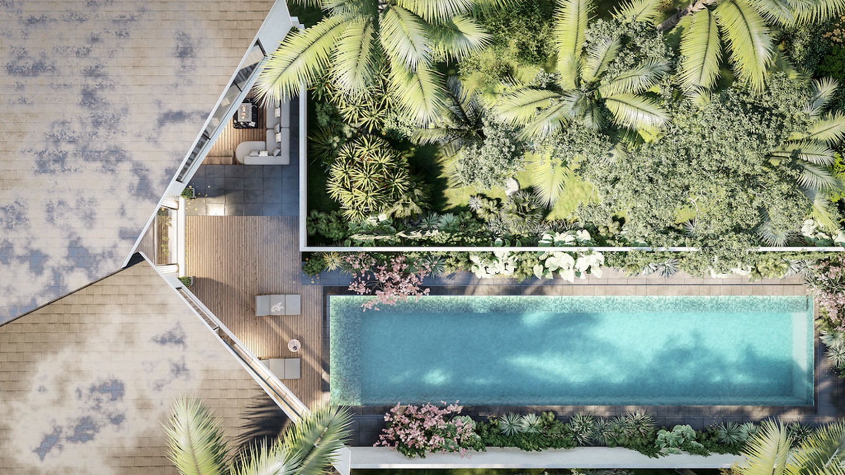 For Sale Leasehold - Brand new luxury villa 4 + 5 bedrooms for living / investment near Atlas and Finns beach club Bali