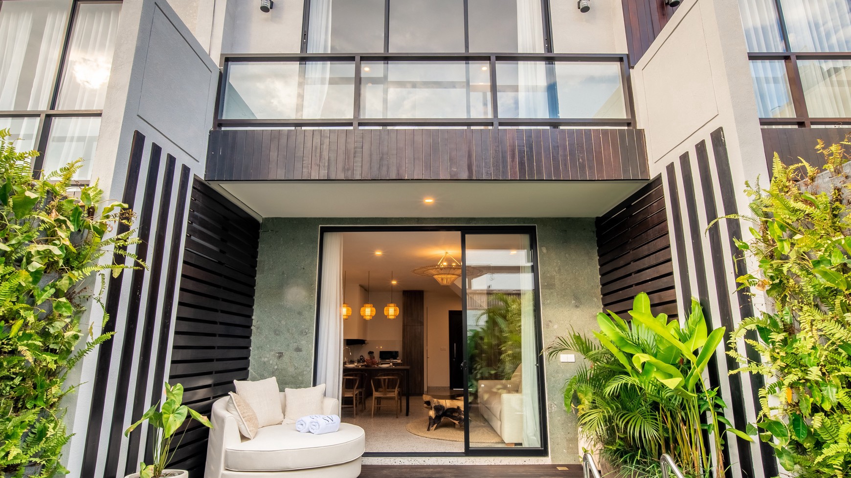 For Sale Leasehold - Brand new modern townhouse 2 bedrooms in the heart of Berawa - Canggu