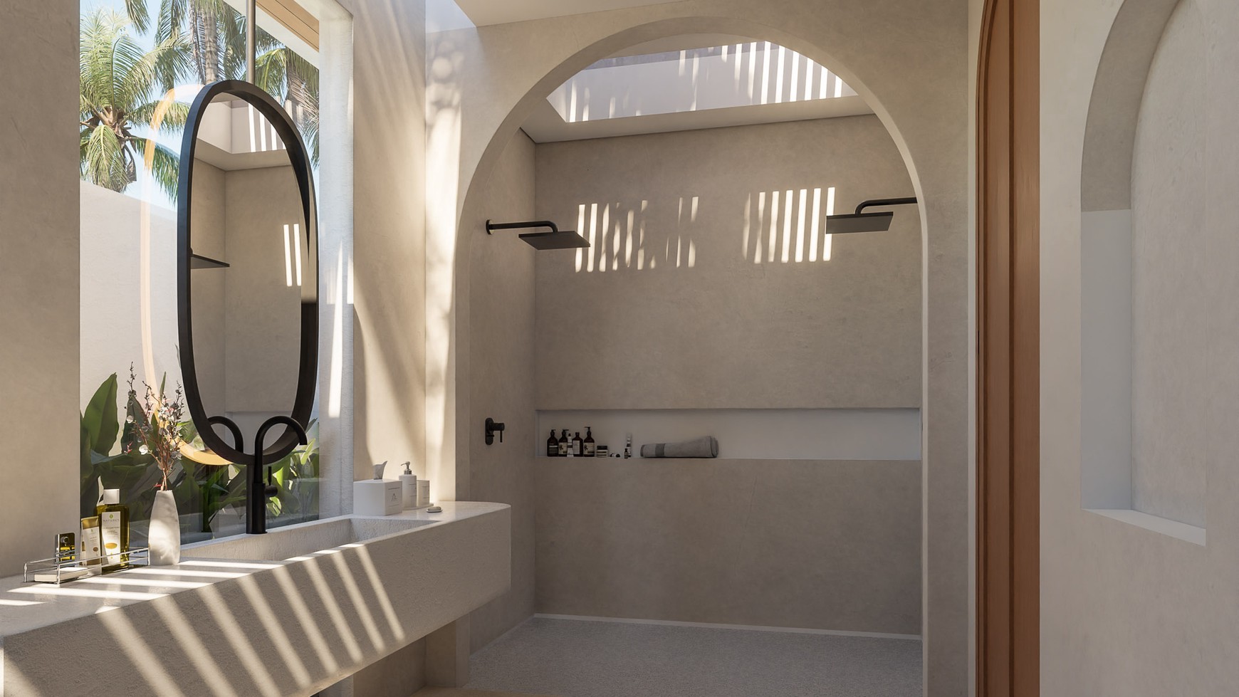 For Sale Leasehold - Brand new modern tropical luxury villa 2 bedrooms area Tumbak Bayuh Bali