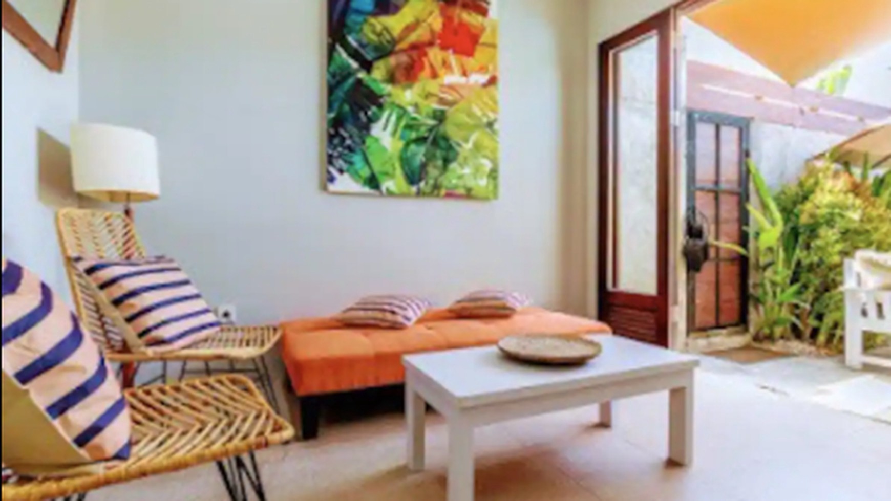 For Sale Leasehold - Villa 2 bedrooms with view rice field in a strategic and busy area , Canggu