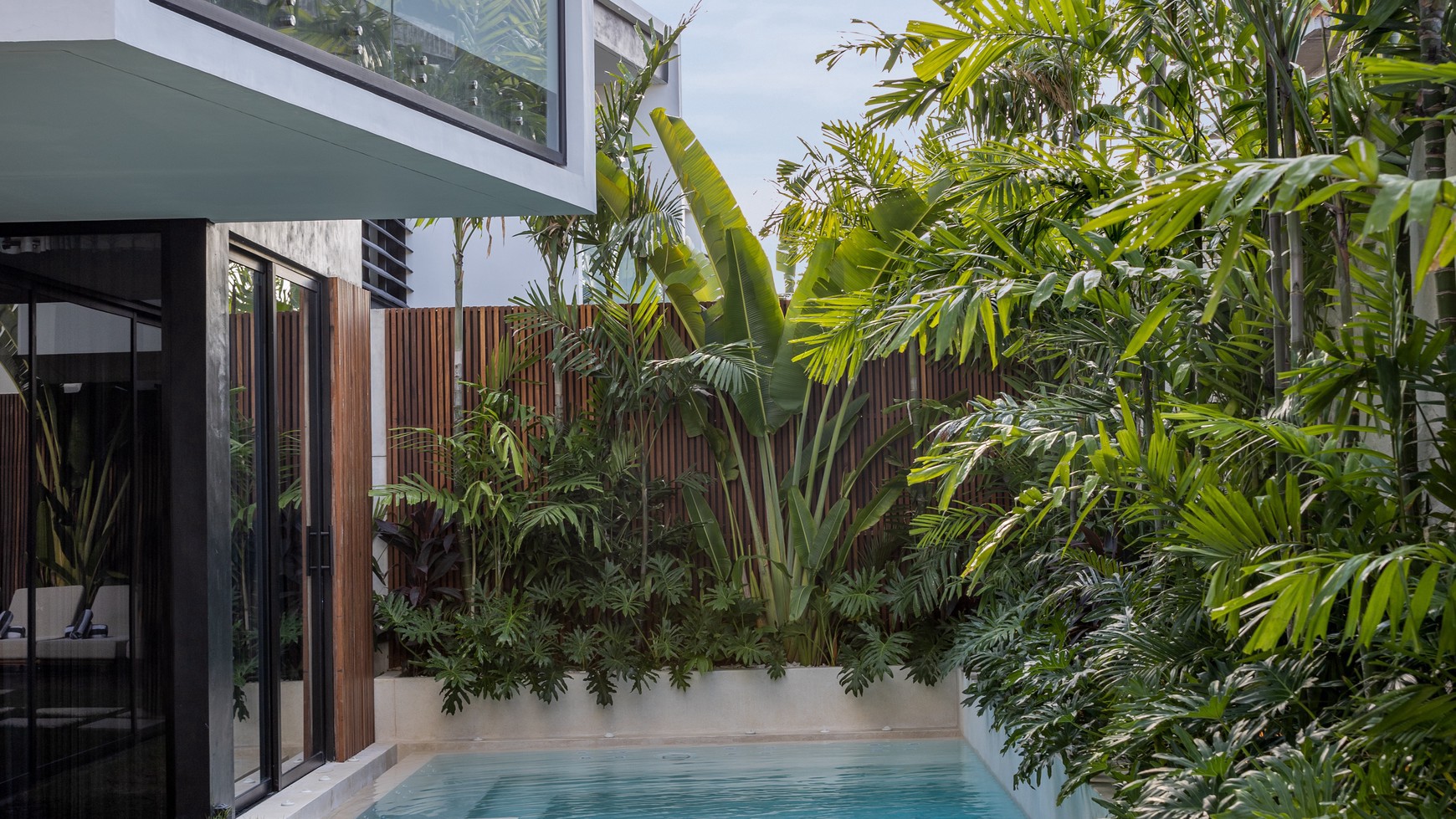 For Sale Leasehold - Brand new luxury villa with modern design and interior area Berawa , Canggu Bali