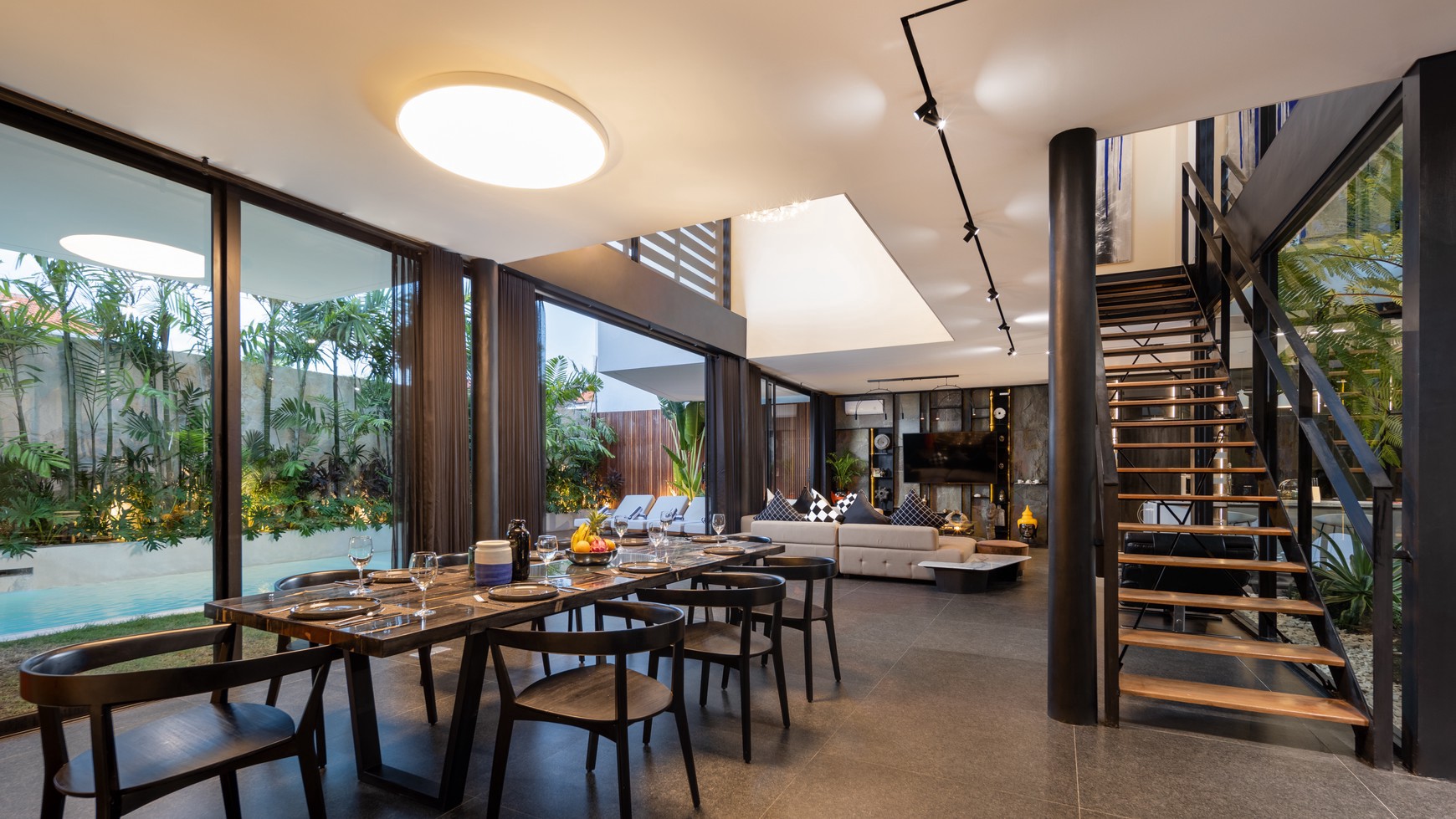 For Sale Leasehold - Brand new luxury villa with modern design and interior area Berawa , Canggu Bali