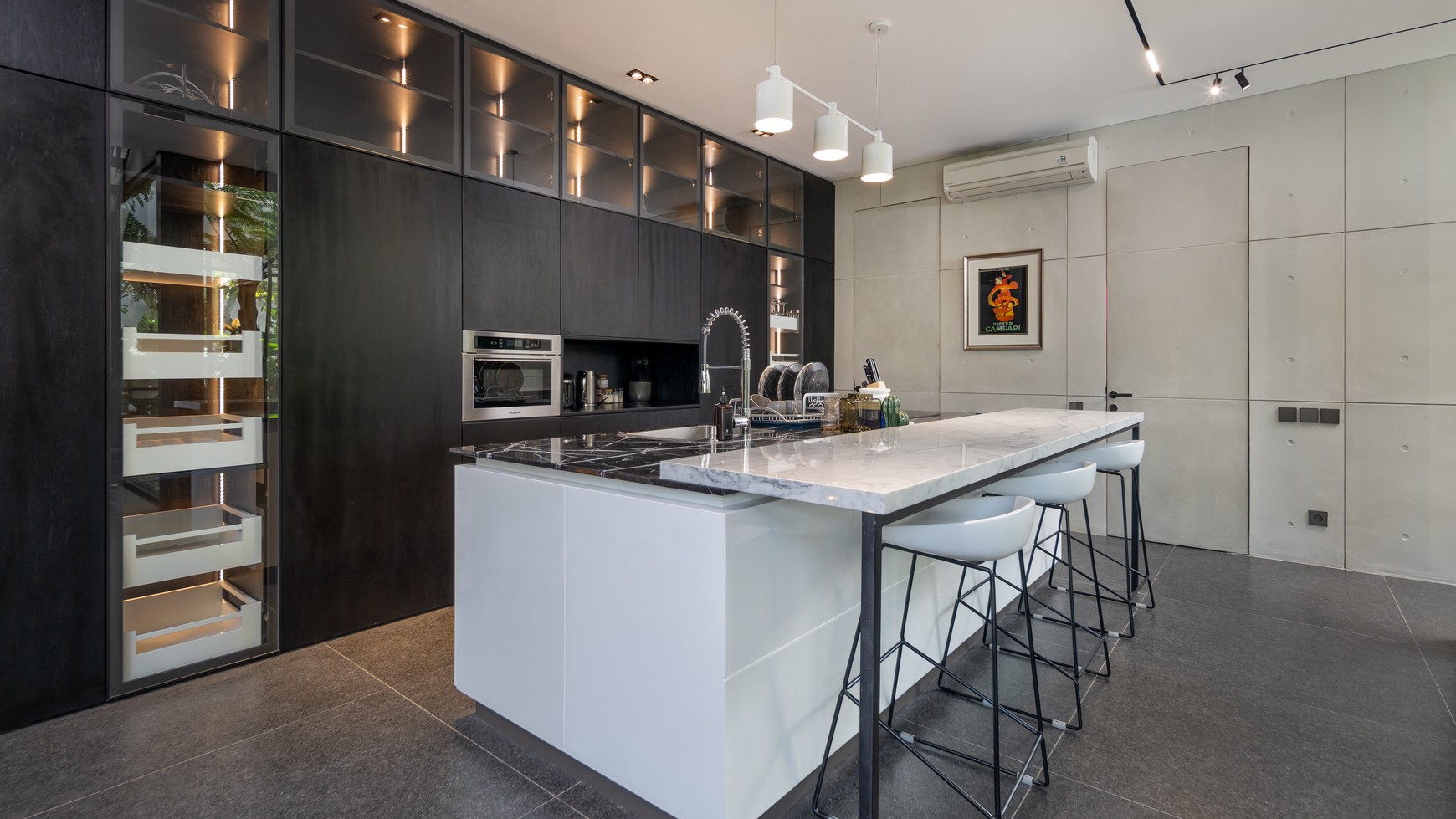 For Sale Leasehold - Brand new luxury villa with modern design and interior area Berawa , Canggu Bali