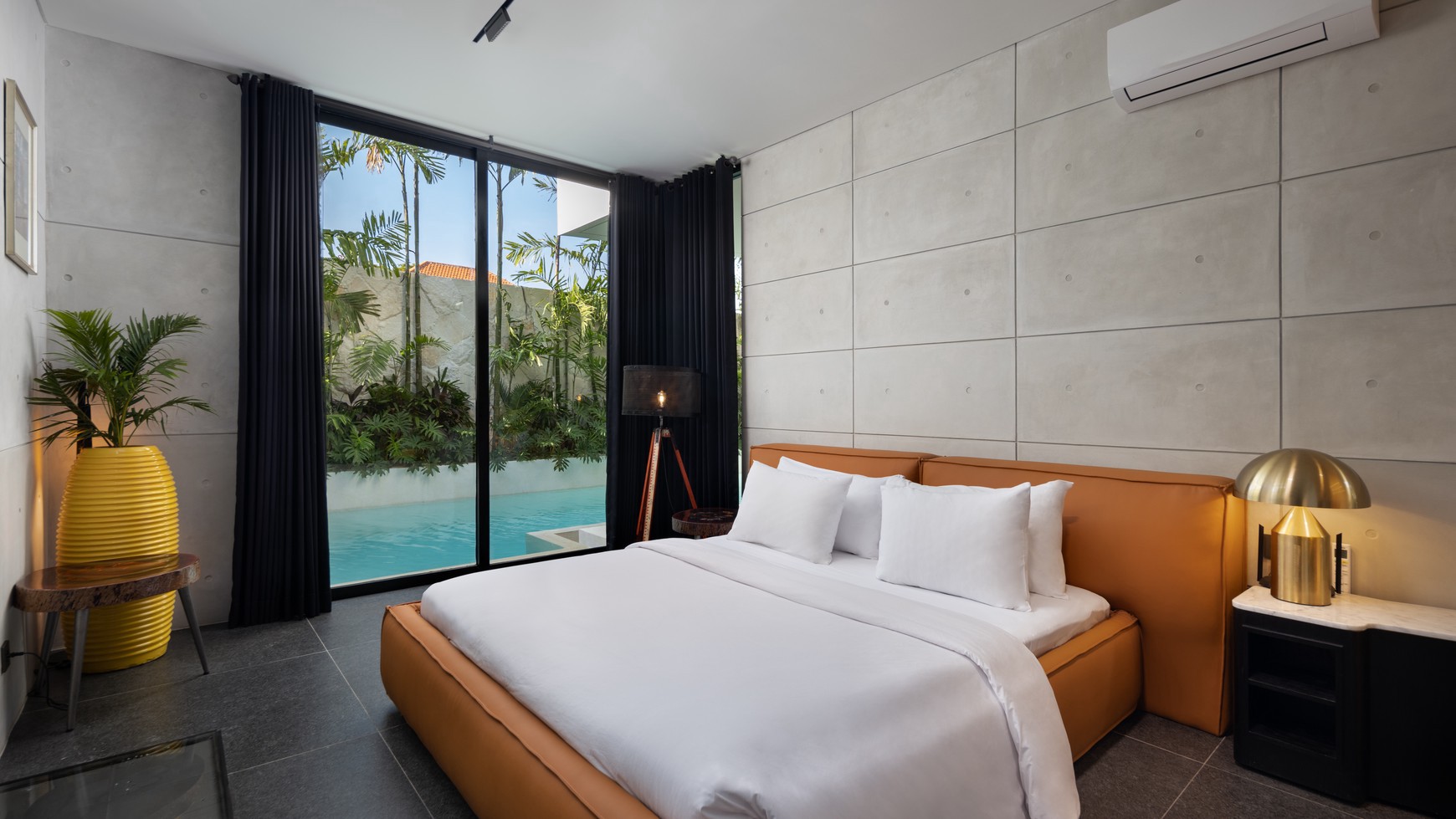 For Sale Leasehold - Brand new luxury villa with modern design and interior area Berawa , Canggu Bali