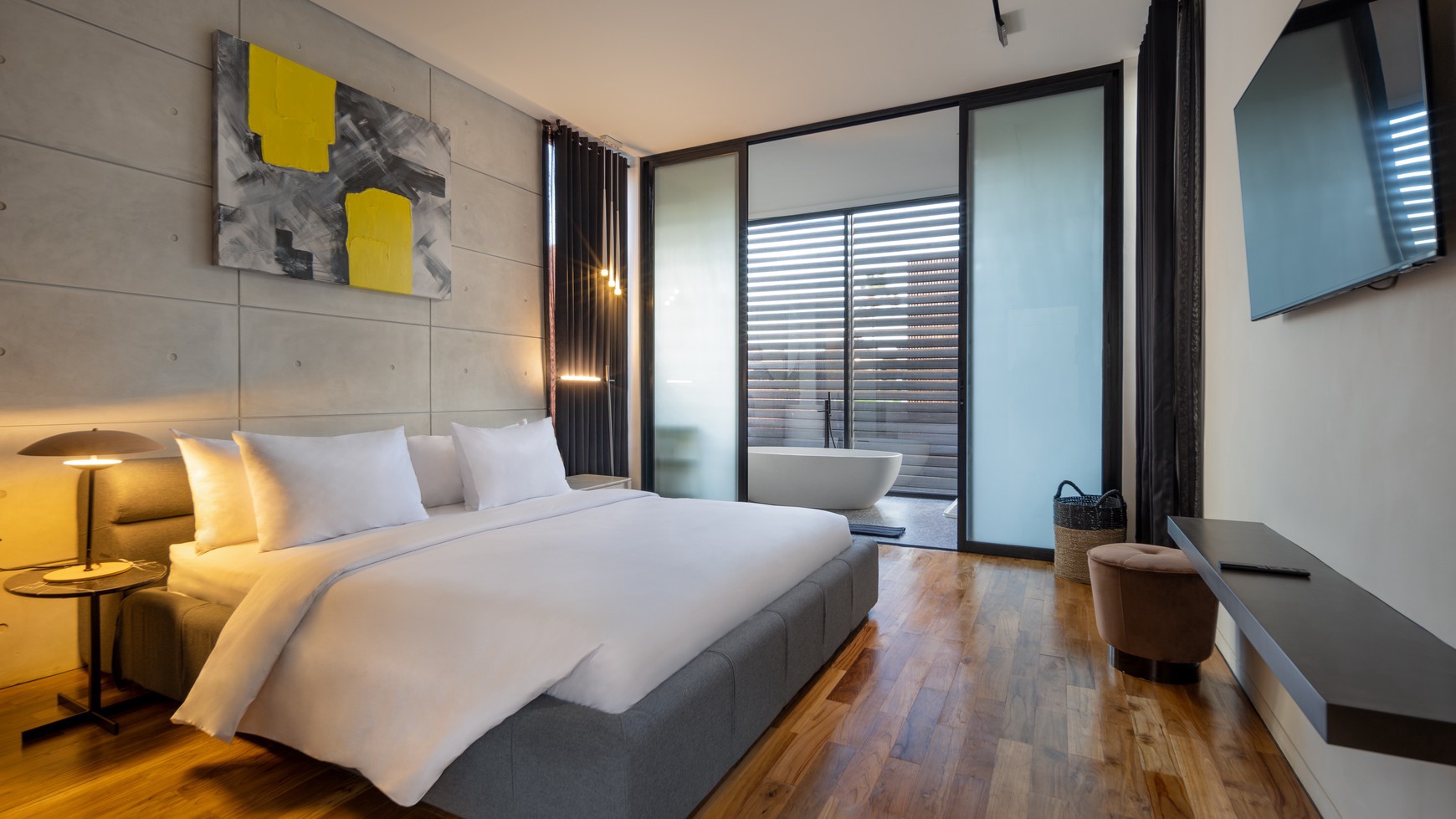 For Sale Leasehold - Brand new luxury villa with modern design and interior area Berawa , Canggu Bali