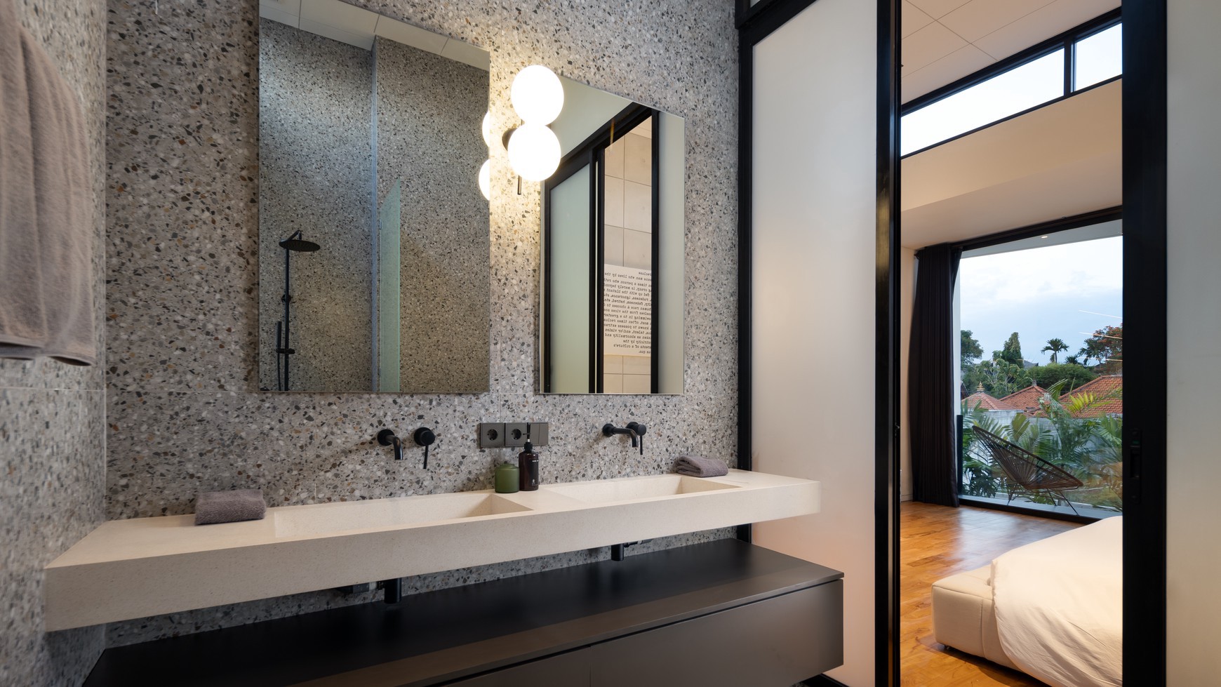 For Sale Leasehold - Brand new luxury villa with modern design and interior area Berawa , Canggu Bali