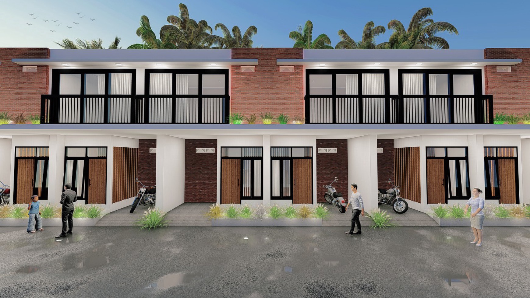 Small house with swimming pool in Buduk Canggu  Bali