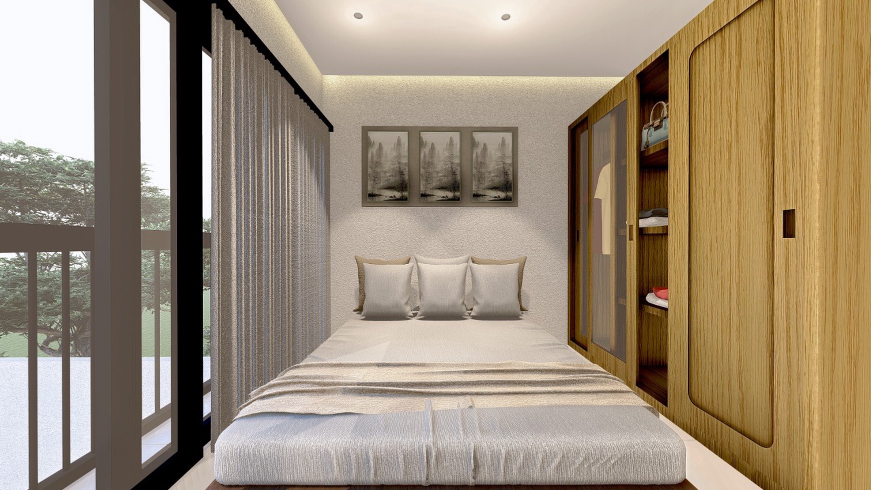 Small house with swimming pool in Buduk Canggu  Bali