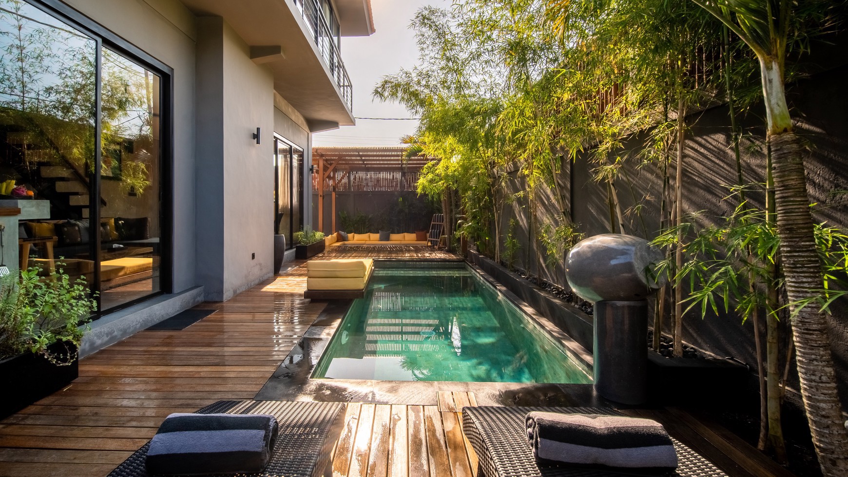 For Sale Leasehold - Brand new modern villa walking distance to Atlas and Finns Beach Club Bali