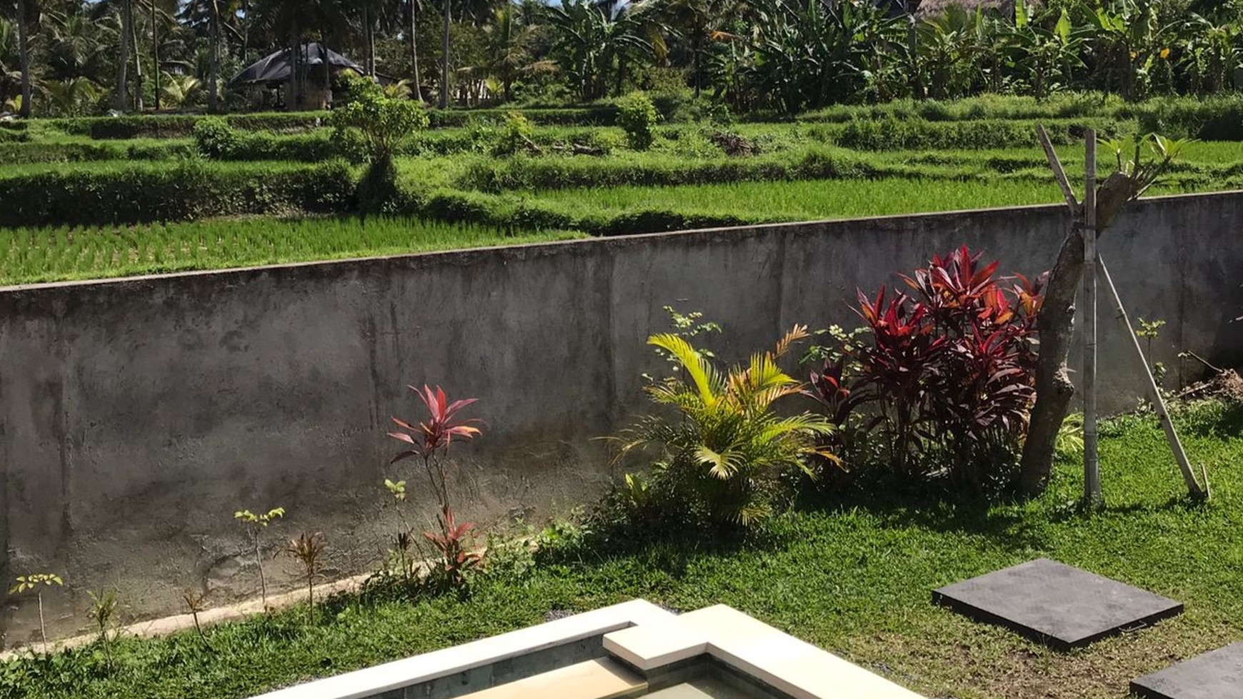 2 Bedroom Leasehold Villa with Rice Field View for Sale Located 5 Minutes from Ubud Center
