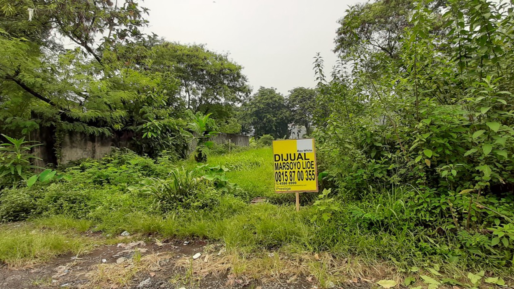 Kavling di Taman Kebon Jeruk Intercon sudah pondasi