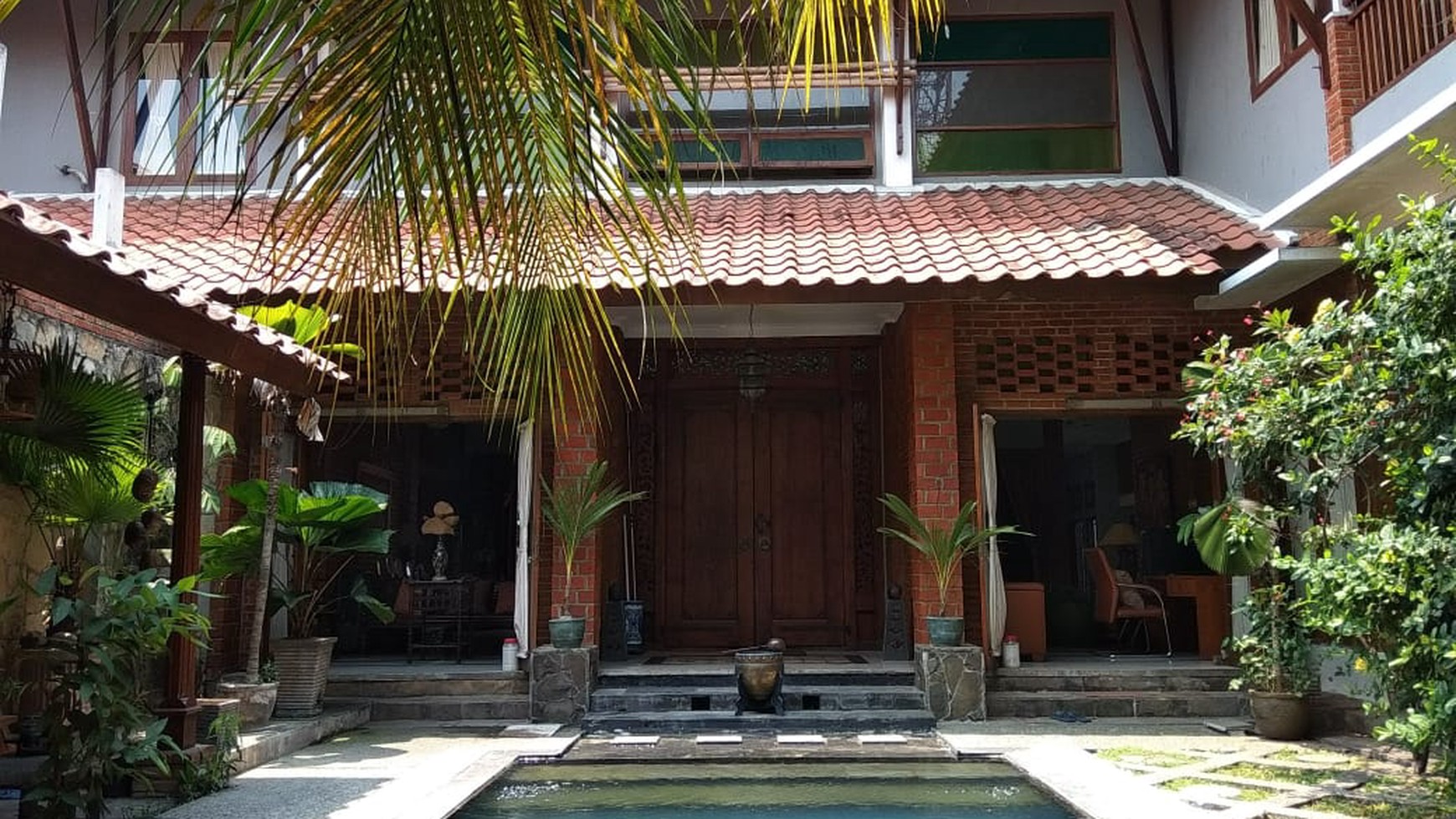 Rumah Bergaya Villa Dengan Suasana Jawa, Asri & Sejuk @Elang, Bintaro