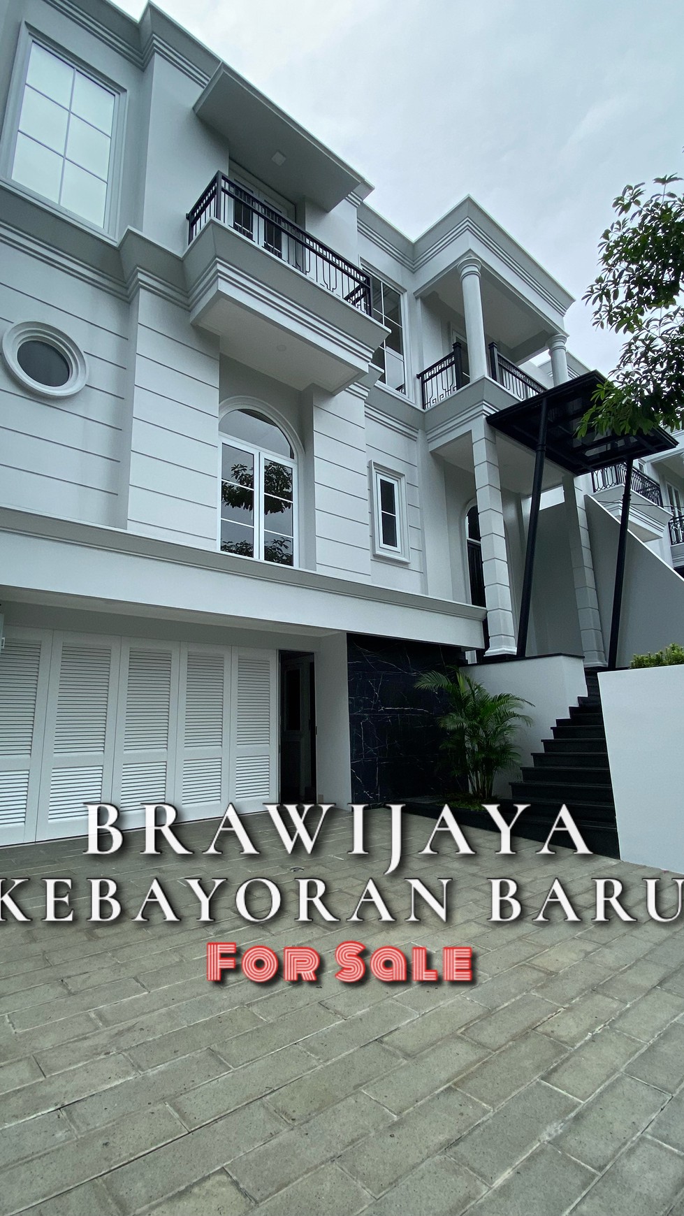 For Sale!! Brand New Modern  Classic House at Brawijaya. Kebayoran Baru - Jaksel