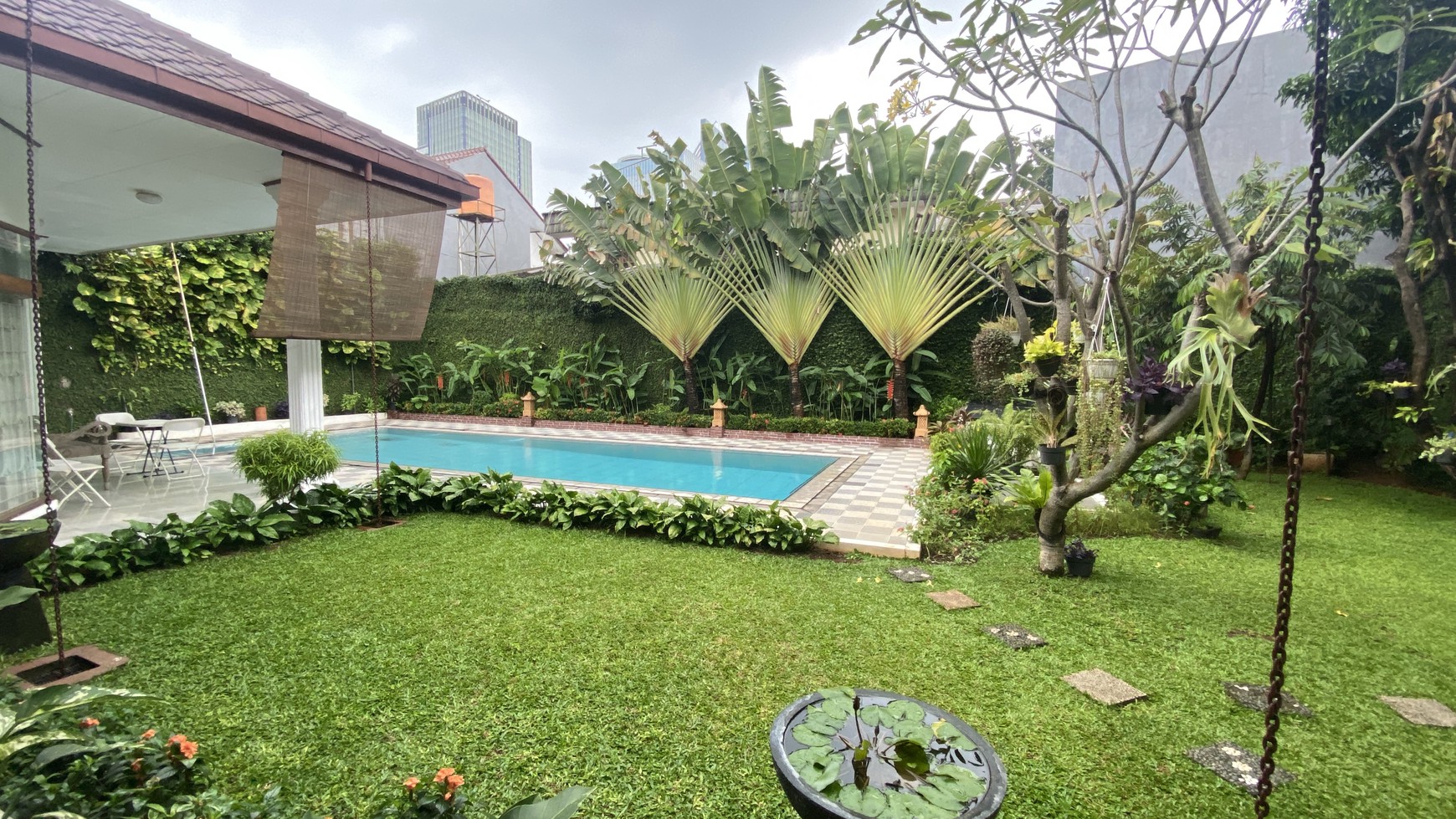 BEAUTIFUL HOUSE WITH BIG BACKYARD AT CILANDAK, JAKARTA SELATAN