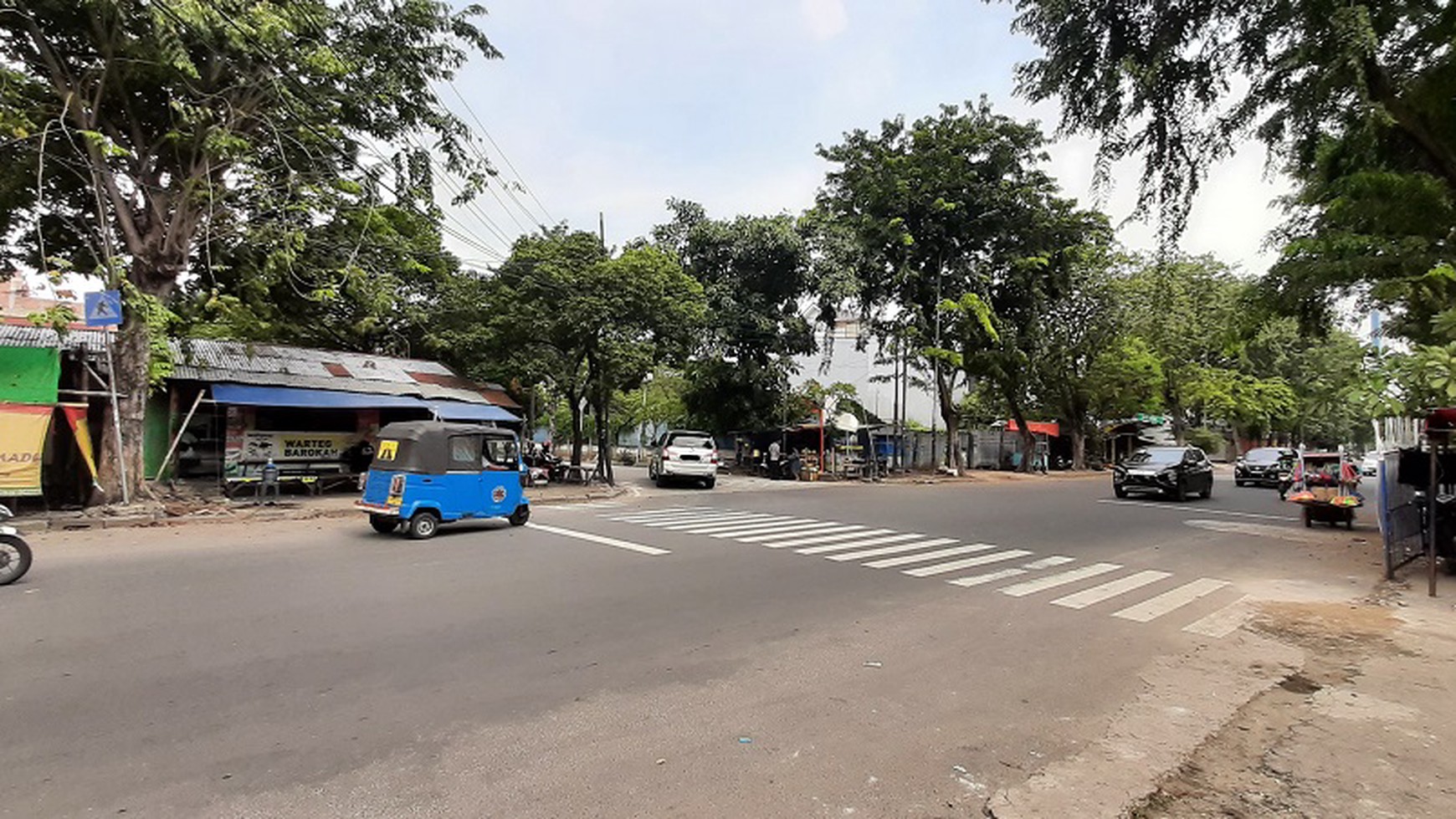 Lahan Hoek Komersial di Rajawali Selatan, Jakarta Pusat