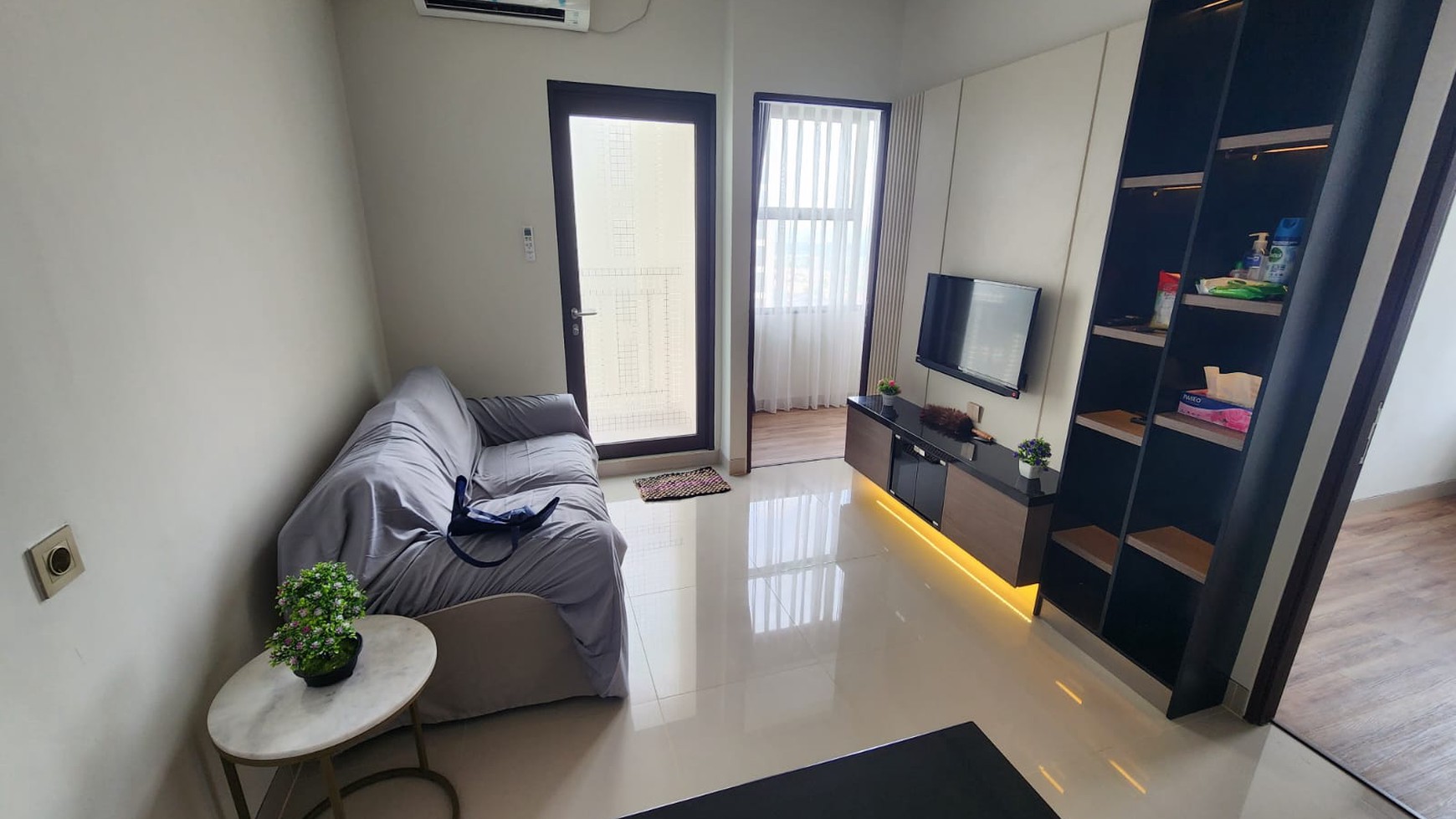 Low Price!! Unit 2 Bed Room Furnished - Corner View Apartemen Trans Park Cibubur 