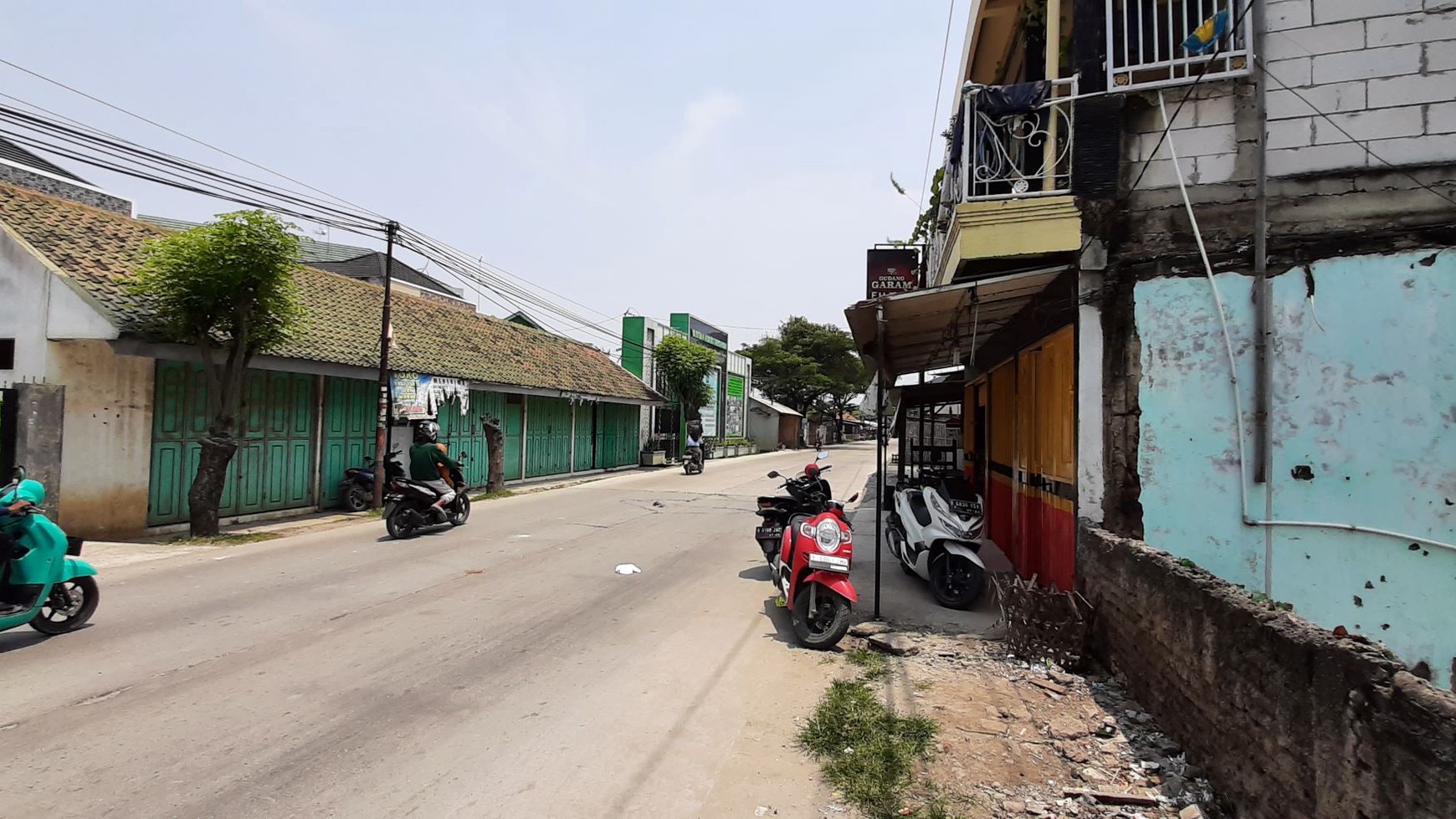 Lahan cocok untuk usaha di Jalan Tanjung Pasir Raya Tangerang