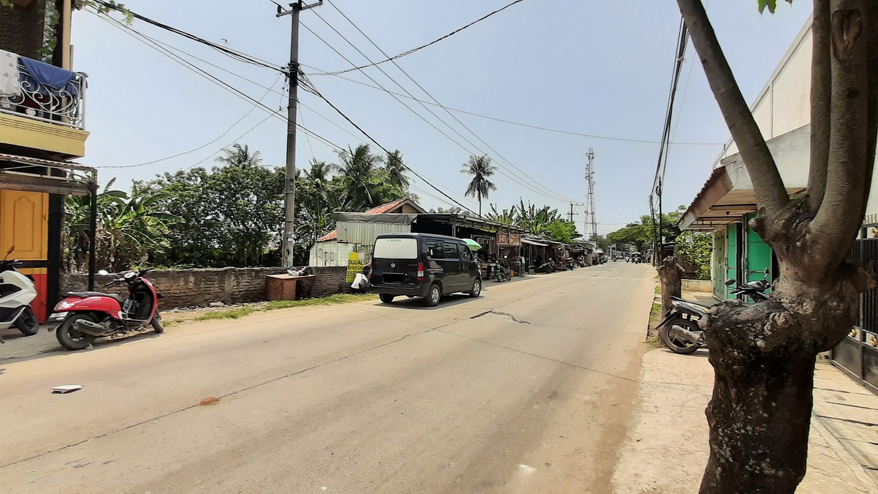 Lahan cocok untuk usaha di Jalan Tanjung Pasir Raya Tangerang