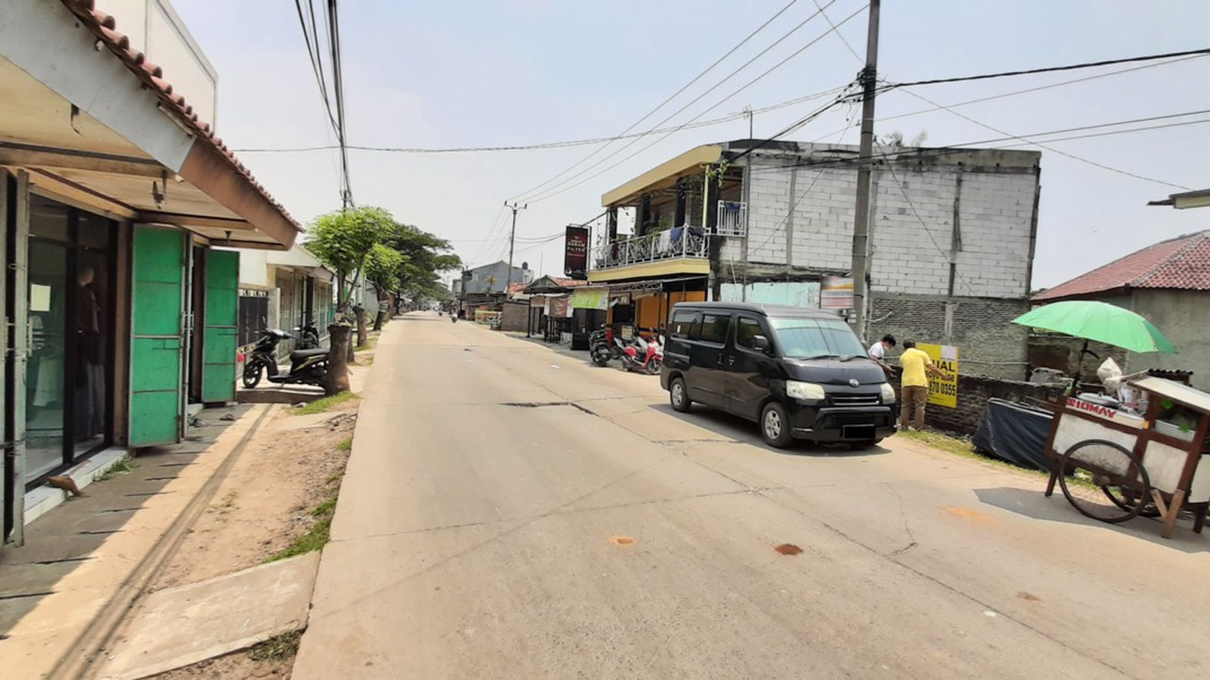 Lahan cocok untuk usaha di Jalan Tanjung Pasir Raya Tangerang