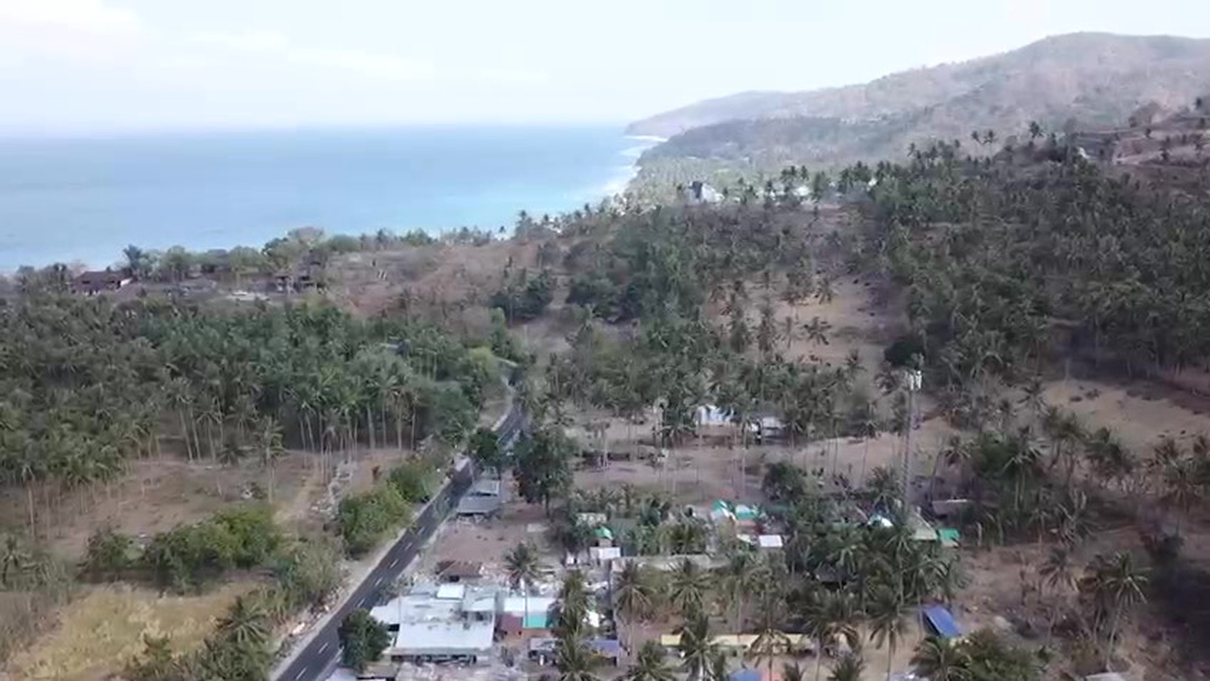 Lahan komersial di Senggigi Lombok View Pantai